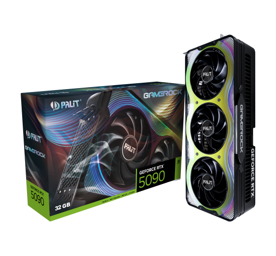 Palit GeForce RTX 5090 GameRock FÖR KREATÖRER & GAMERS